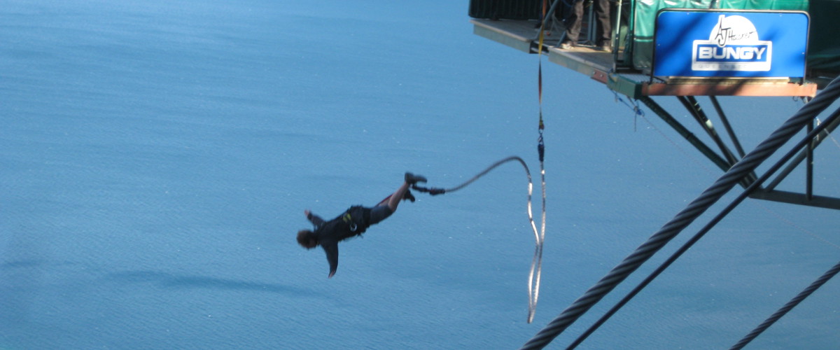 Bungee Jumping ("The Ledge"), Queenstown, New Zealand - 2008 